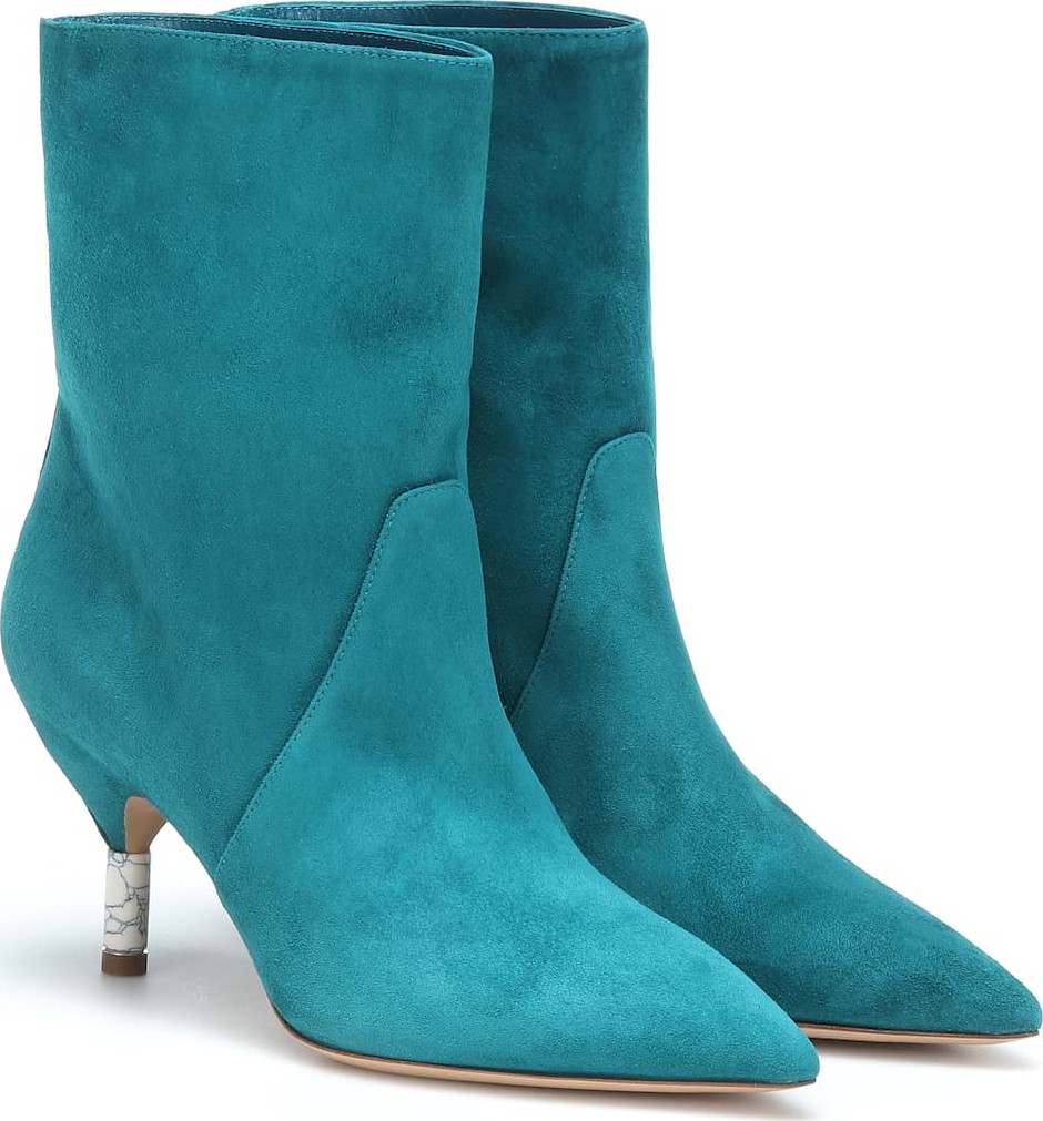 Gabriela Hearst Mariana suede ankle boots