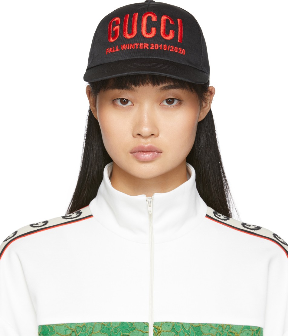 Gucci Black 'Gucci Fall Winter 2019/2020' Cap