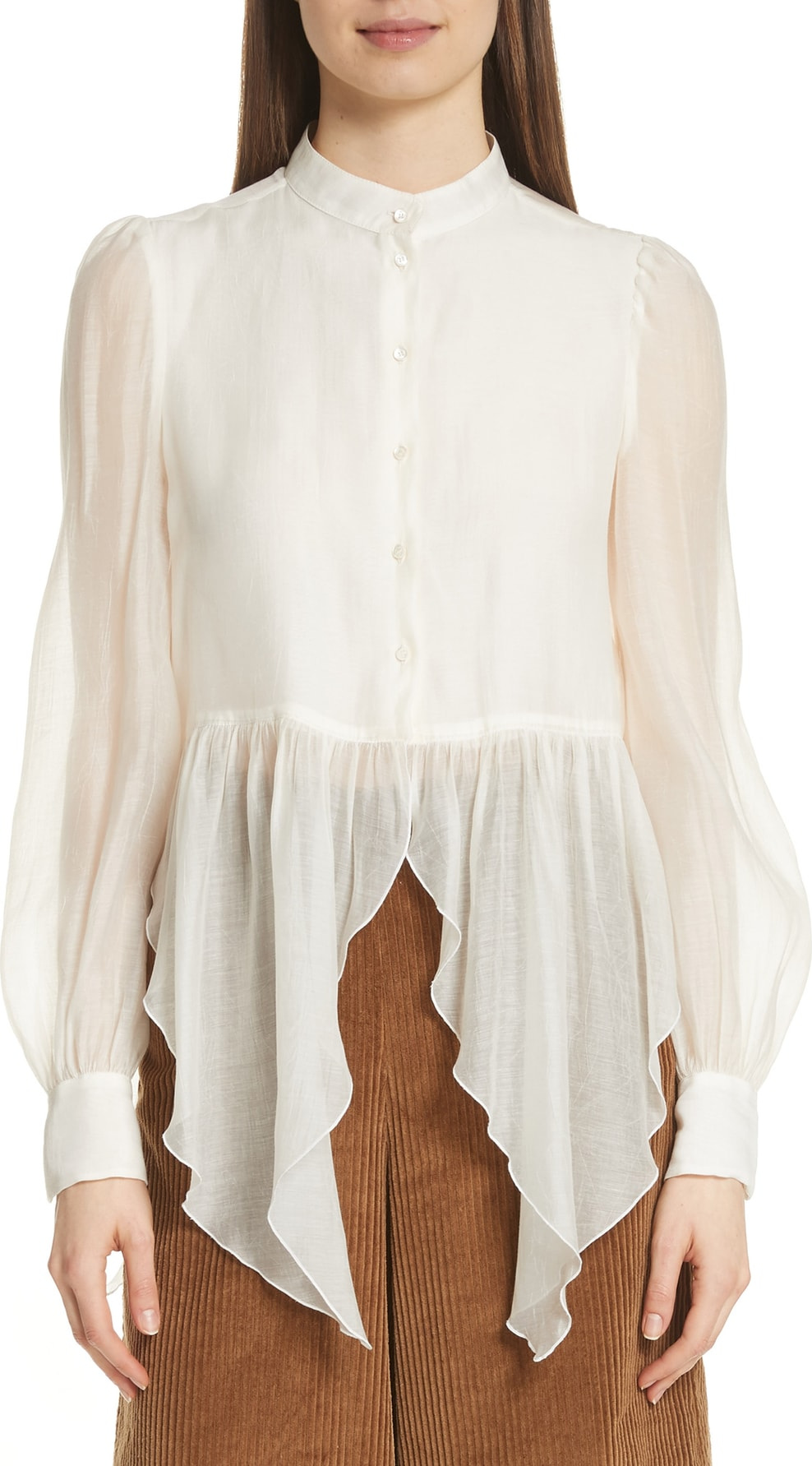 See By Chloé Flounce Blouse
