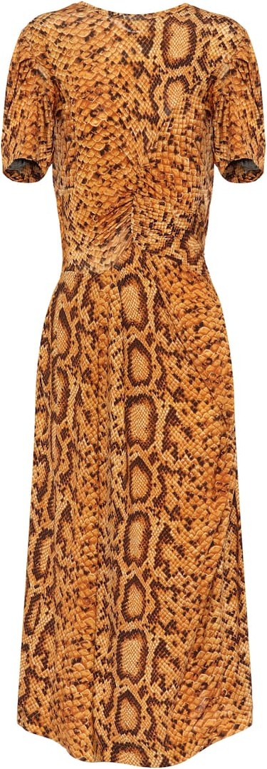 Preen Daliz snake-print dress