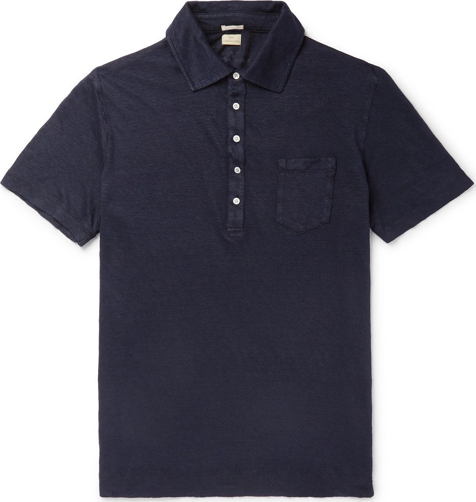 Massimo Alba Linen Polo Shirt
