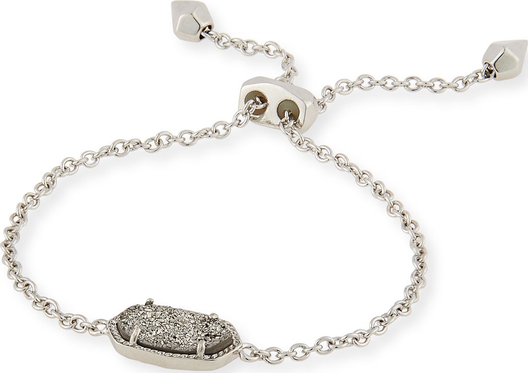 Kendra Scott Elaina Druzy-Station Adjustable Bracelet