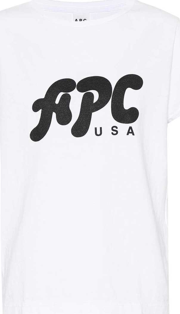 A.P.C. Nancy printed cotton T-shirt