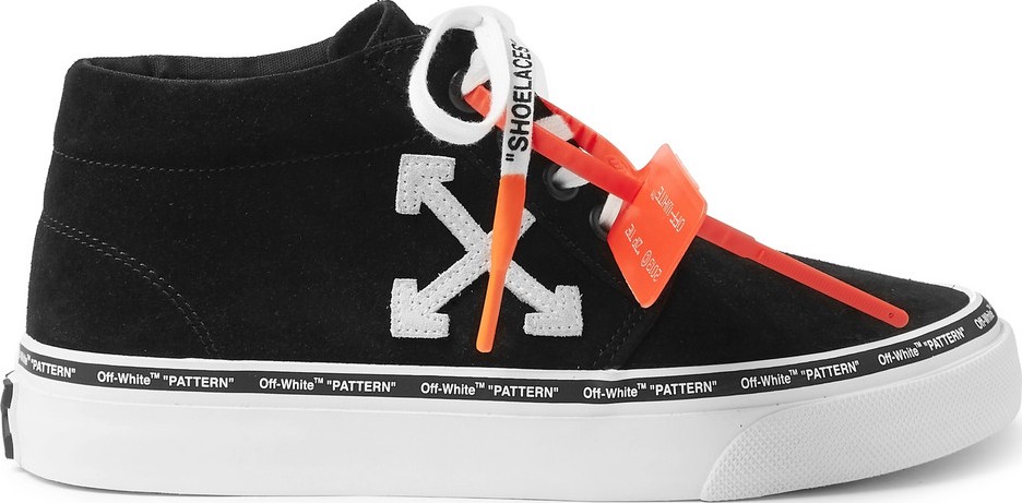 Off White Skate Suede Sneakers