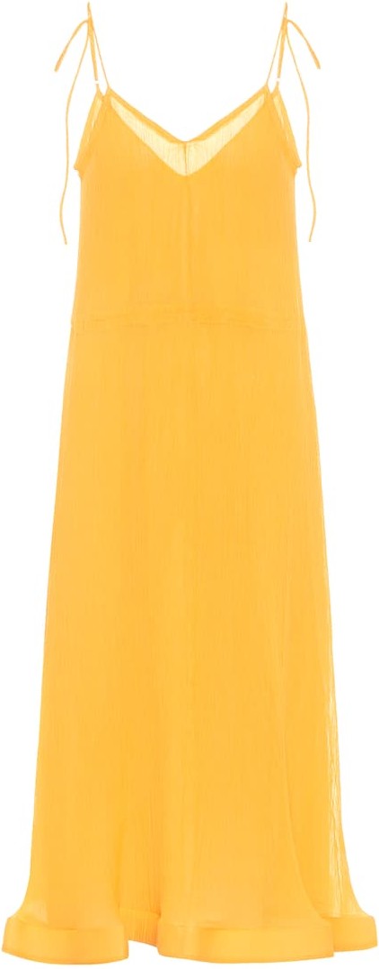 J.W.Anderson Silk-blend midi dress