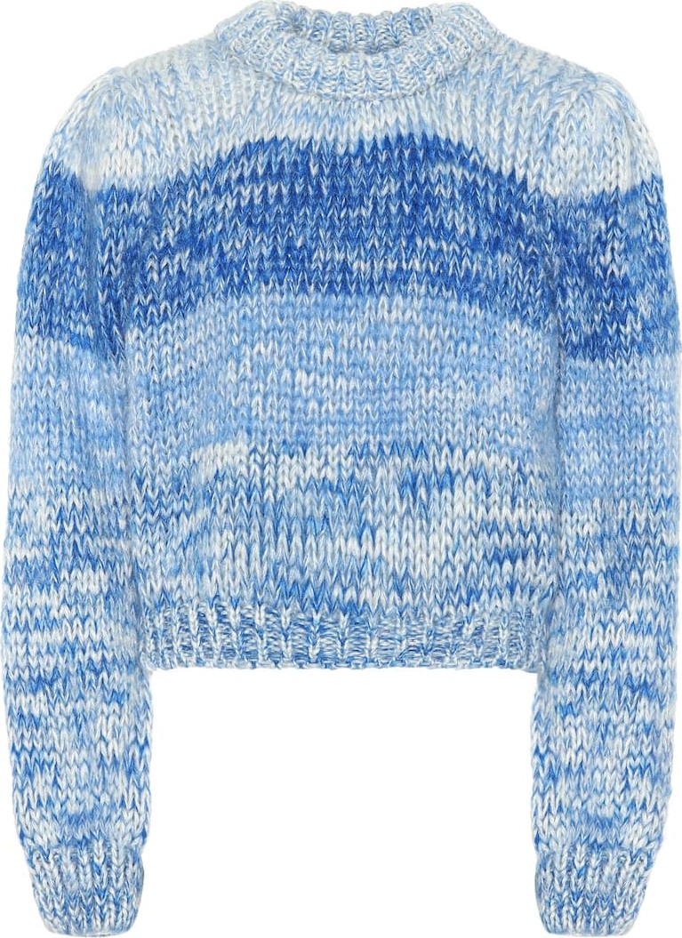 Ganni Wool and mohair sweater