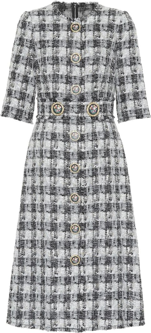 Dolce & Gabbana Tweed midi dress