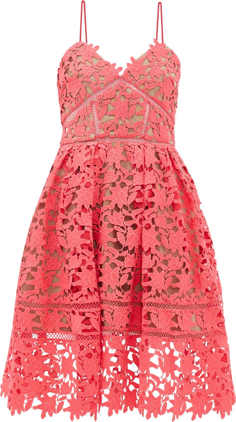 Self Portrait Azaelea floral guipure-lace dress