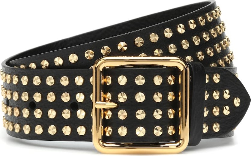Alexander McQueen Studded leather belt