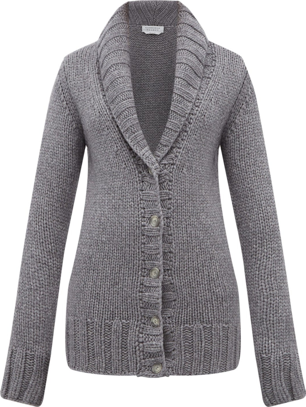 Gabriela Hearst Gustav chunky cashmere cardigan