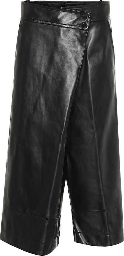 Petar Petrov Rieke leather culottes