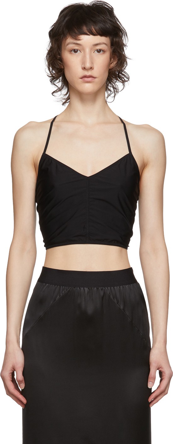 Ann Demeulemeester Black Nano Bralette