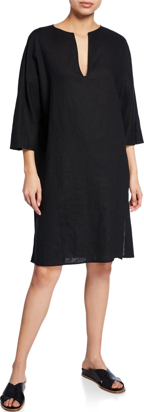 Vince Seamed Popover Dress