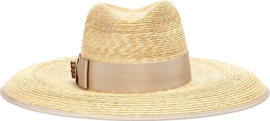 Gucci Wide-brim straw hat
