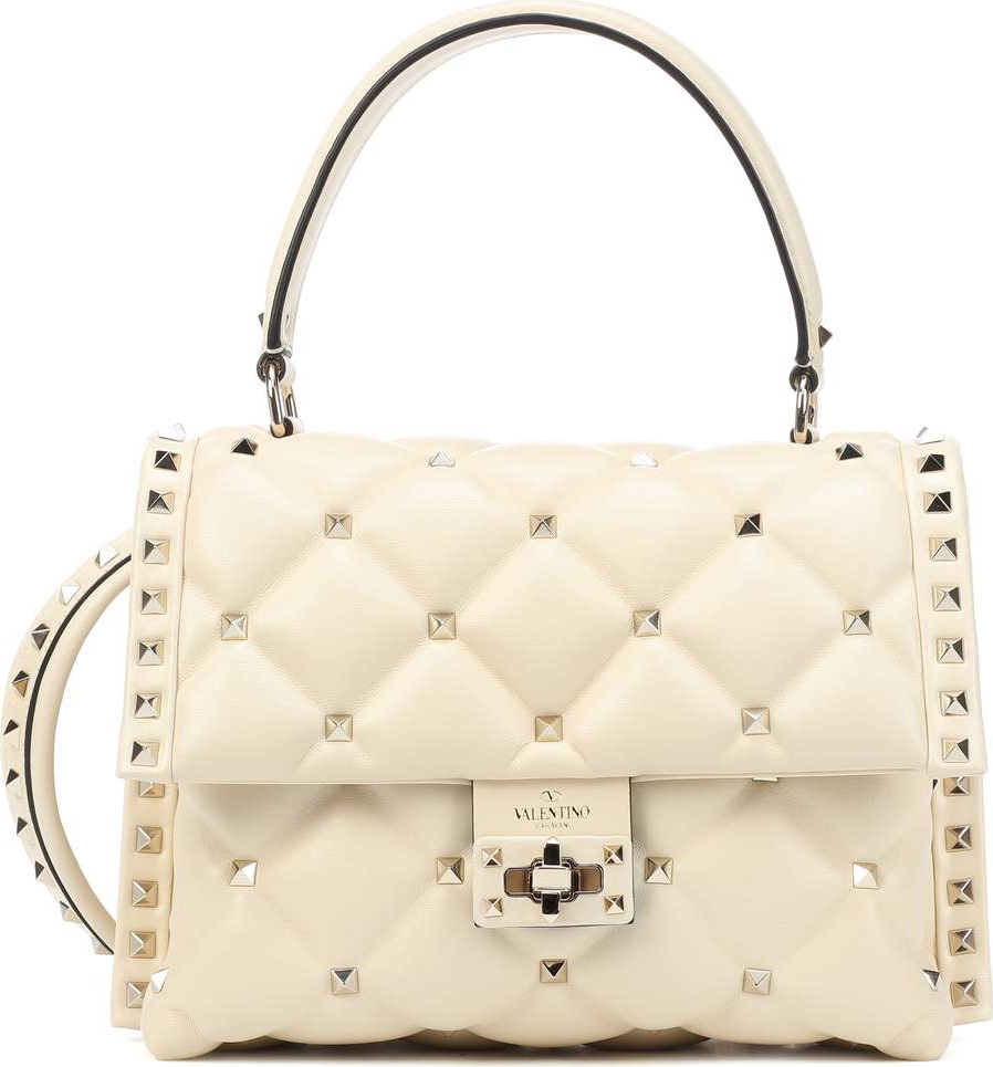 Valentino Valentino Garavani Candystud leather shoulder bag
