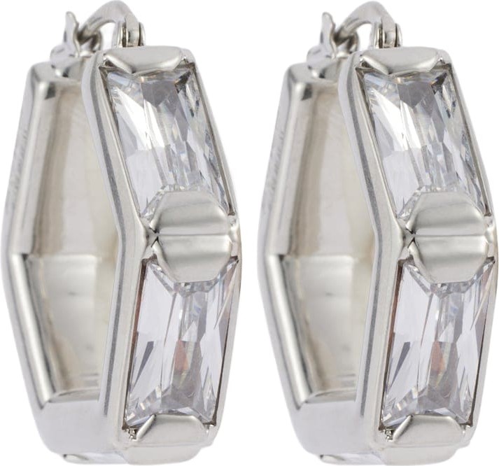 Jil Sander - Crystal-embellished earrings