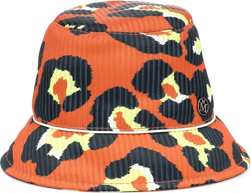Maison Michel Souna printed bucket hat