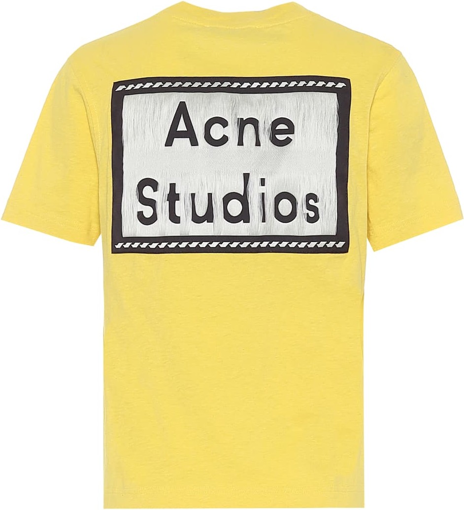 Acne Studios Reverse-label cotton T-shirt