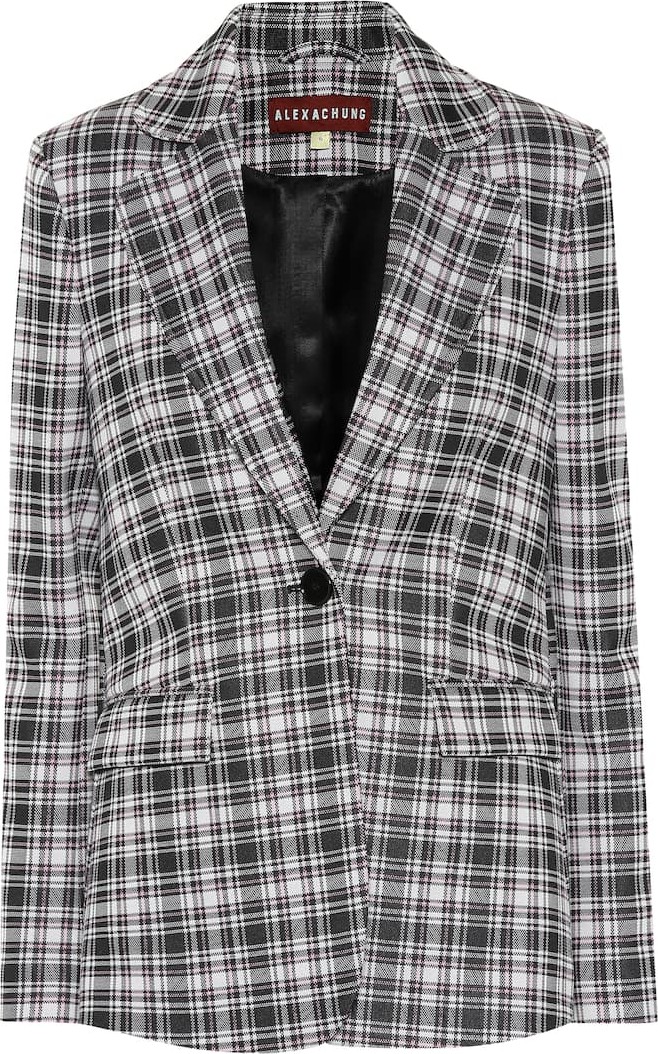 Alexachung Plaid blazer