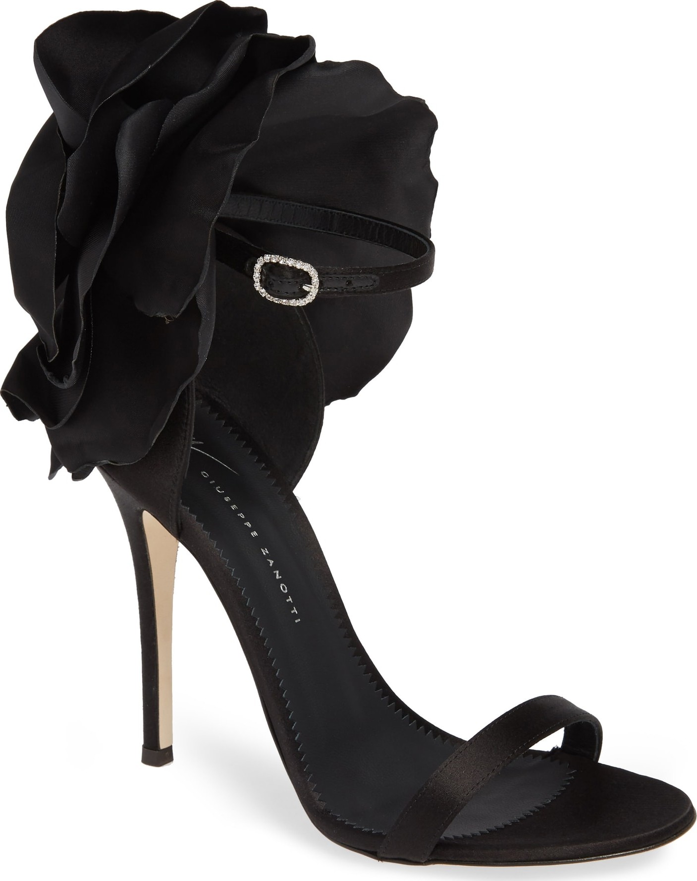 Giuseppe Zanotti Blooming Flower Ankle Strap Sandal