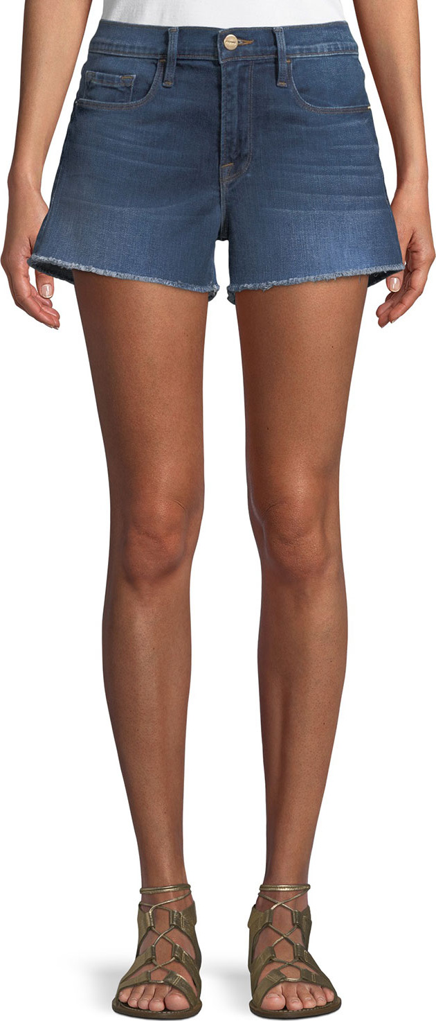 FRAME DENIM Le Cutoff Denim Shorts