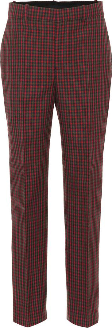 Balenciaga Checked wool pants
