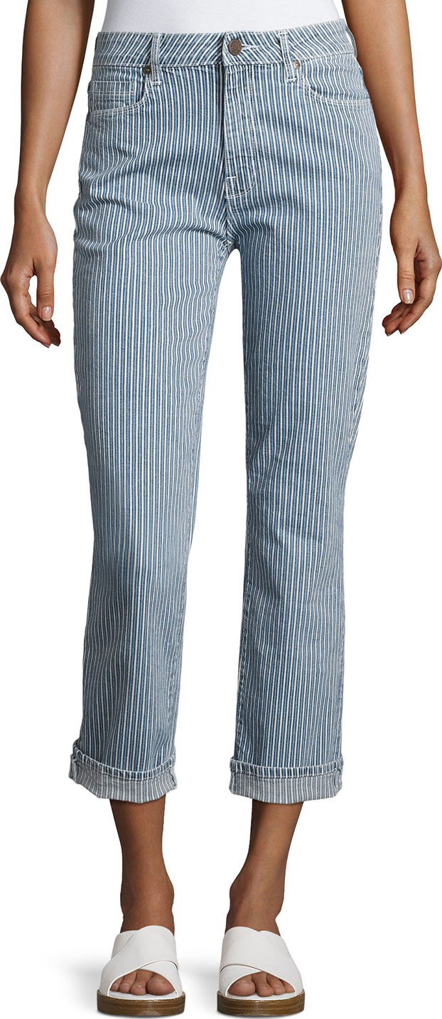 Parker Smith Pin Up Straight-Leg Jeans