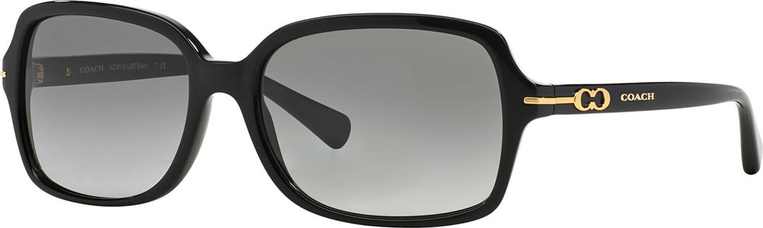 COACH Rectangle Acetate Sunglasses