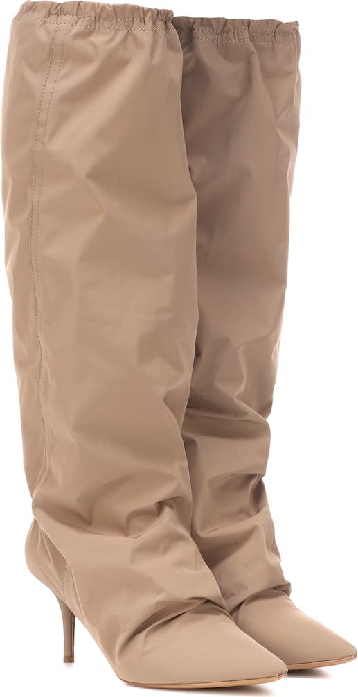 Yeezy Nylon knee-high boots (SEASON 8)