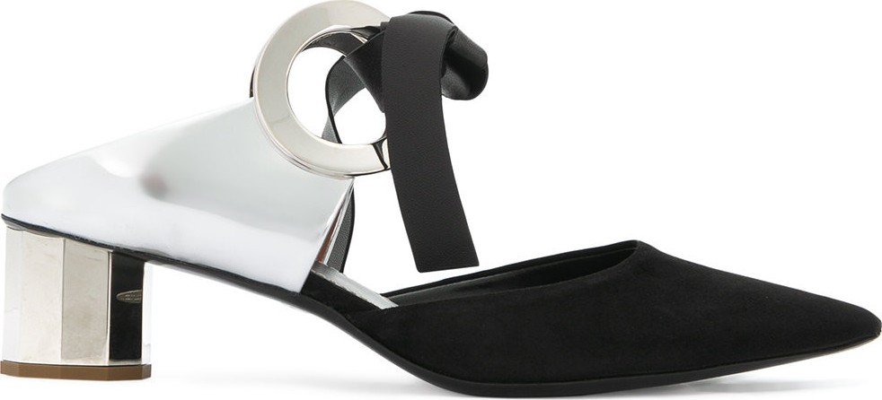Proenza Schouler pointed tied mules