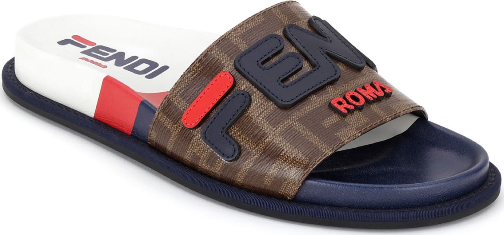 Fendi x FILA Mania Logo Pool Slide