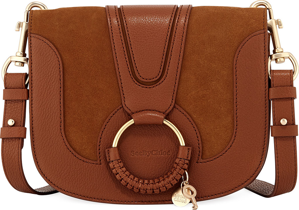 See By Chloé Hana Leather/Suede Shoulder Bag