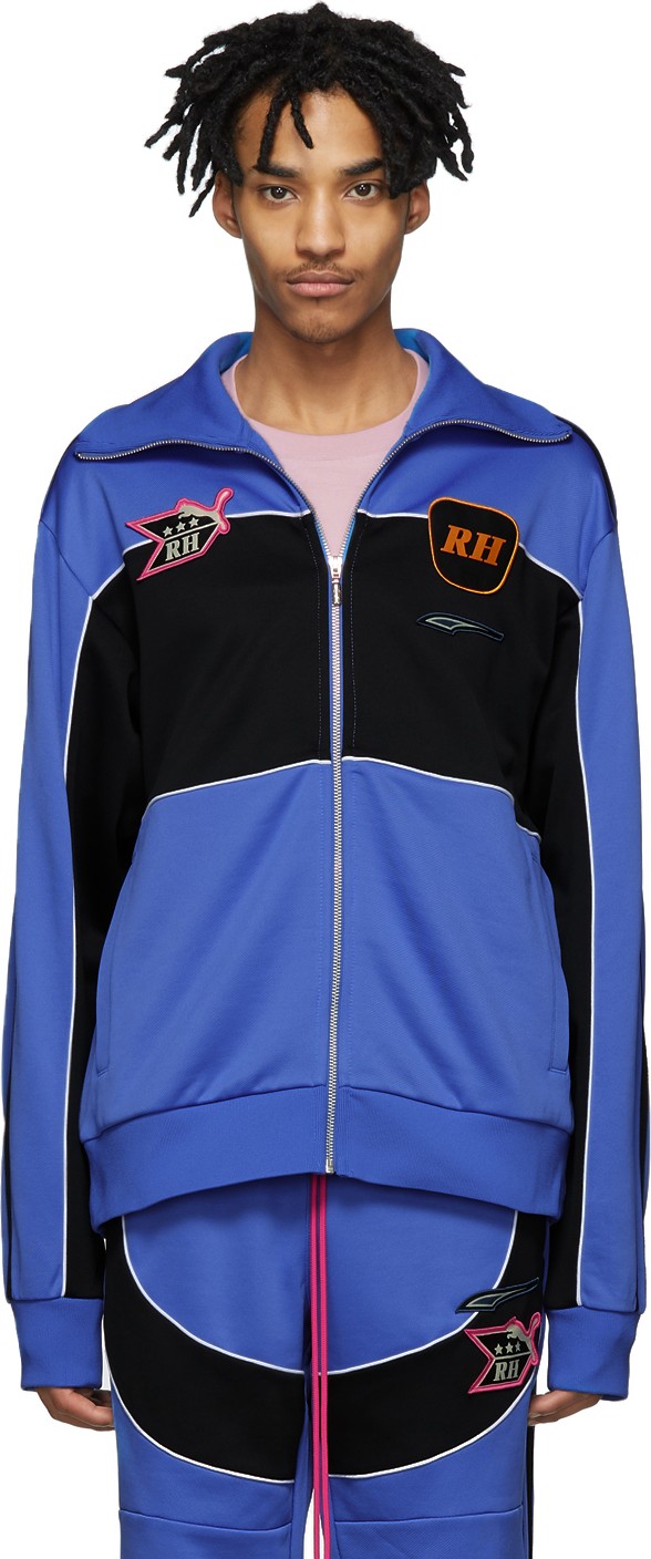 RHUDE Blue Puma Edition Track Jacket