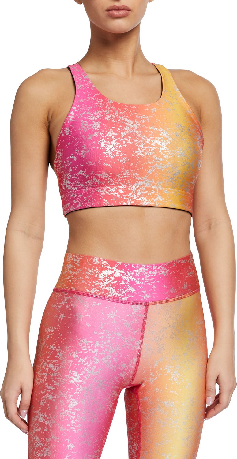 Terez Reversible Foil Balayage Sports Bra