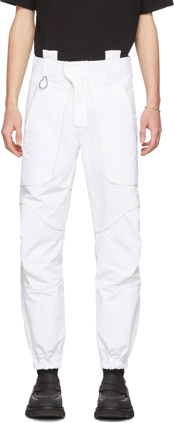 Boramy Viguier White Hiking Trousers