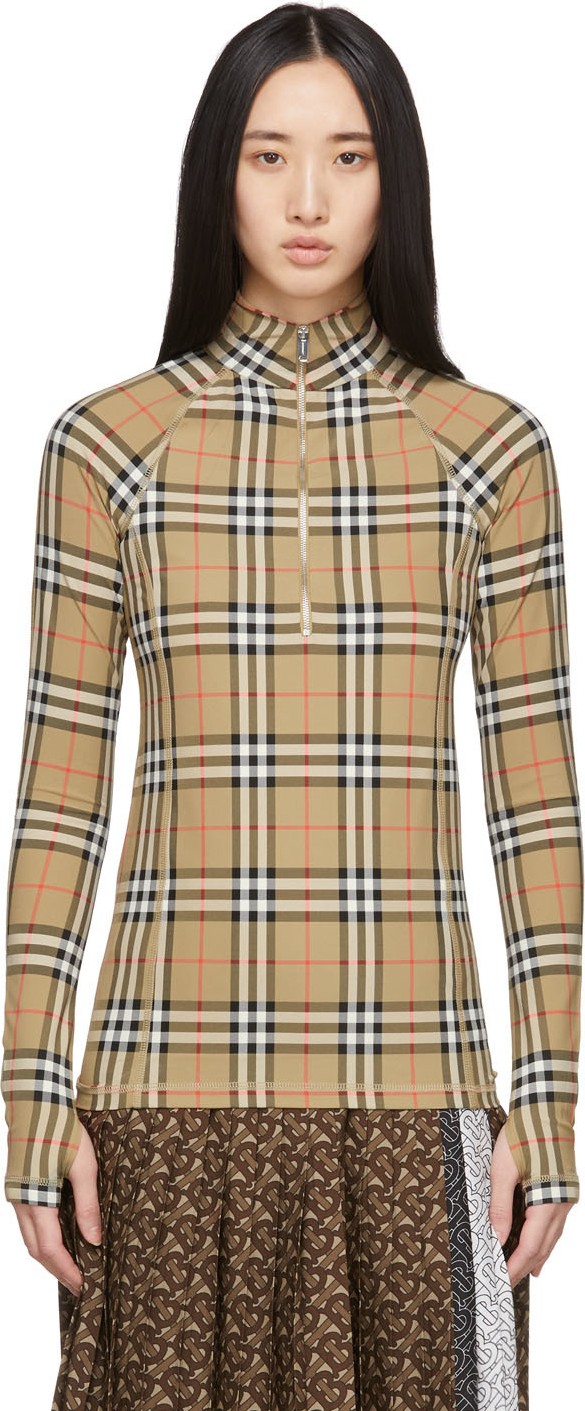 Burberry London England Beige Vilan T-Shirt