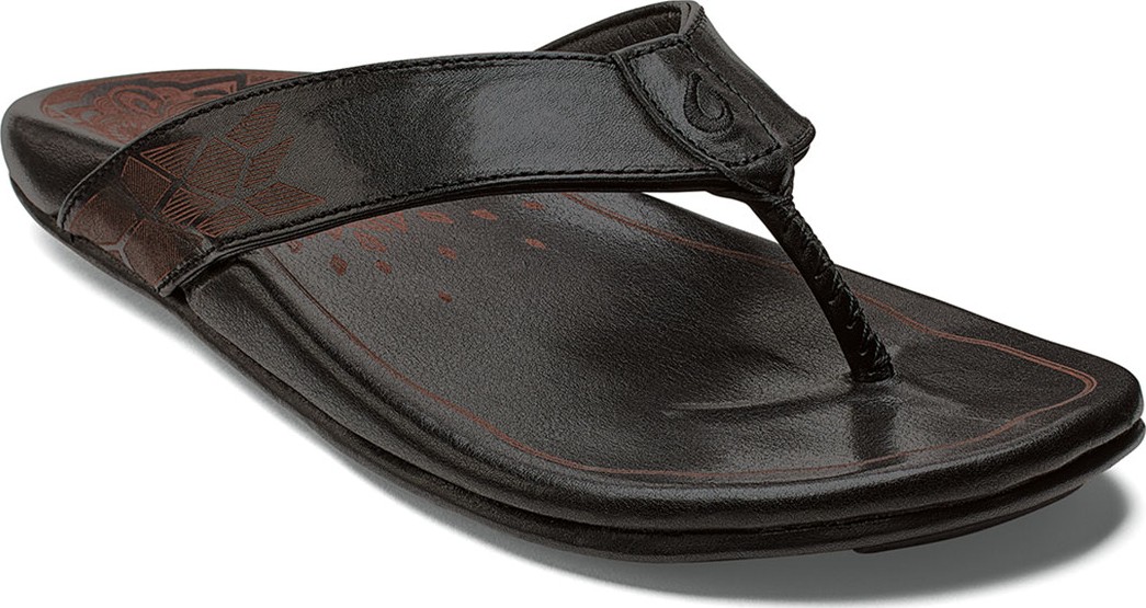 Olukai Kulia Leather Thong Sandals