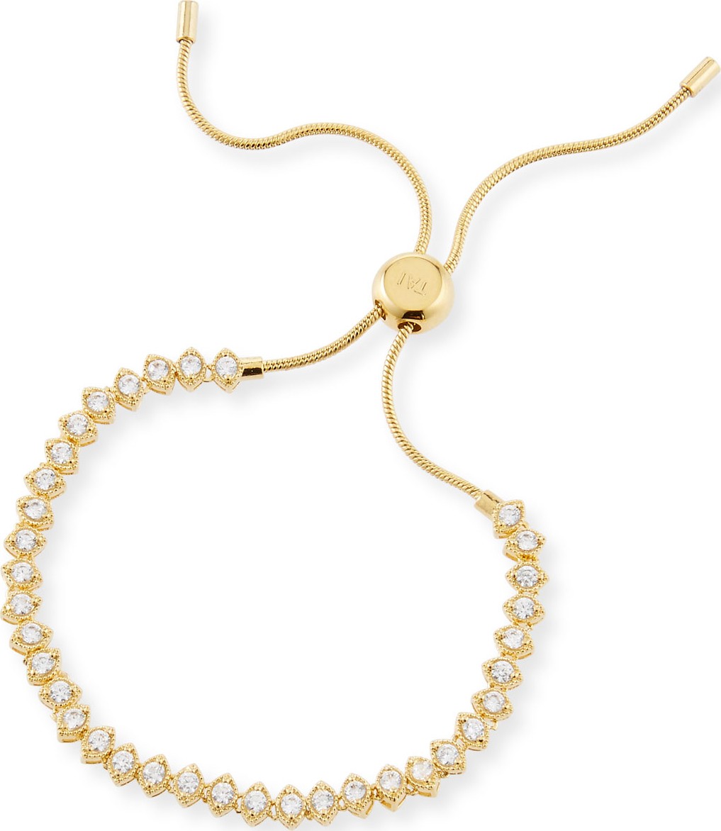 Tai Cubic Zirconia Pull-Tie Bracelet