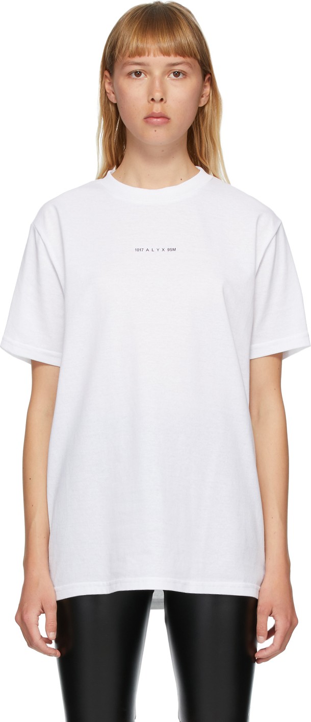 1017 ALYX 9SM White Visual T-Shirt