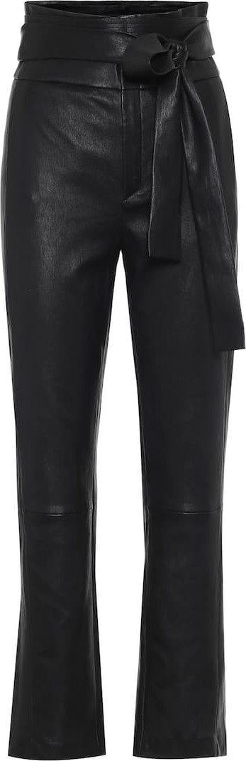 Stouls Katousha high-rise leather pants