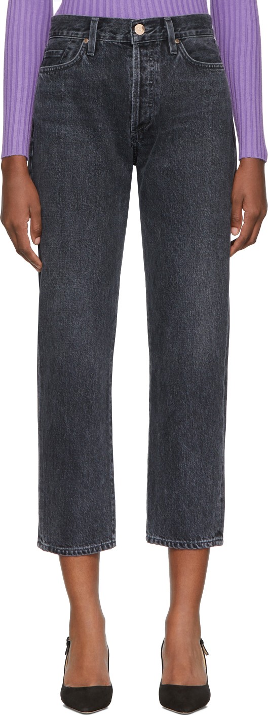 GOLDSIGN Black 'The Low Slung' Jeans