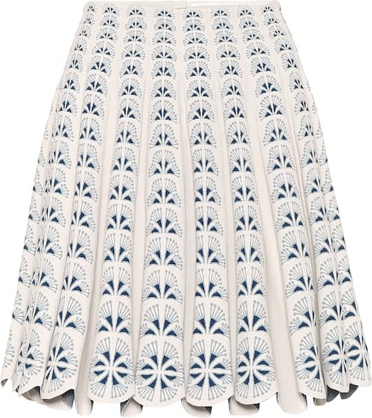 Alaïa Stretch-knit mini skirt