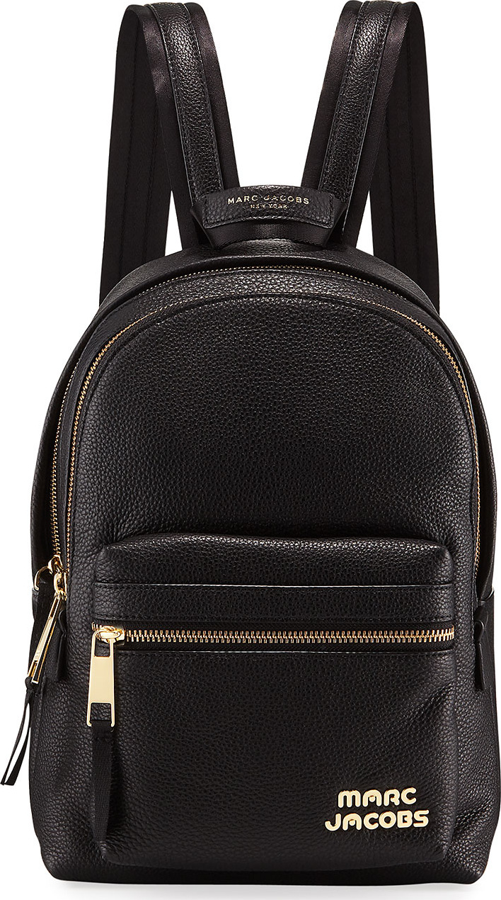 MARC JACOBS Medium Pebbled Leather Backpack