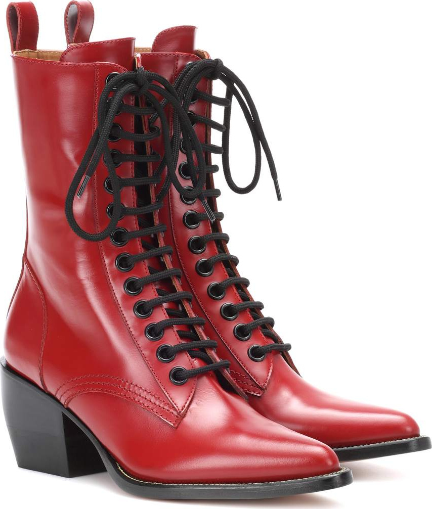 Chloe Rylee Medium leather ankle boots
