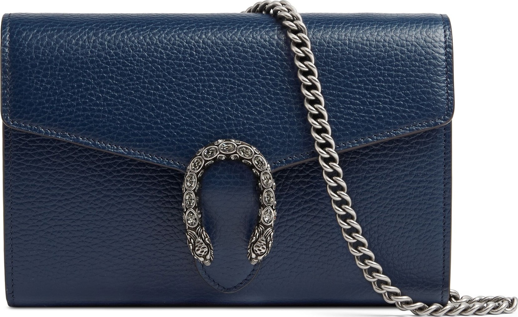 Gucci Dionysus Leather Wallet on a Chain