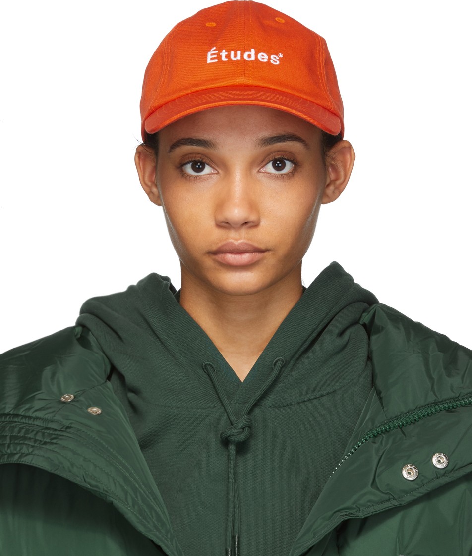 Etudes Orange Booster Logo Cap