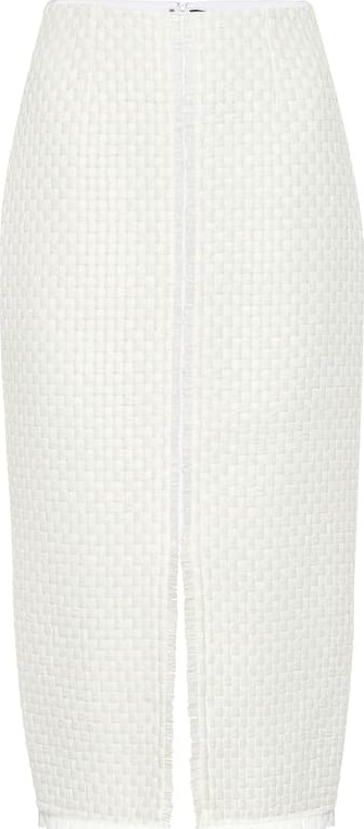 Roland Mouret Turnley wool-blend pencil skirt