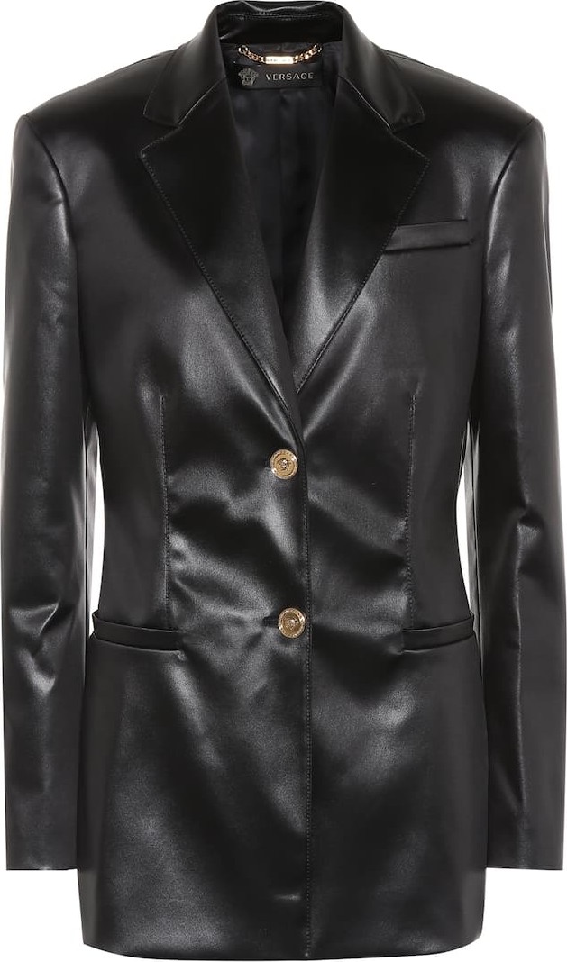 Versace Satin blazer