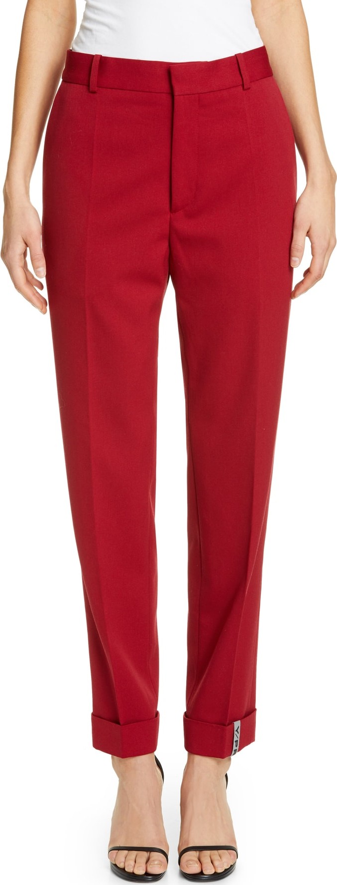 Y/Project Y-Cuff Stretch Wool Pants