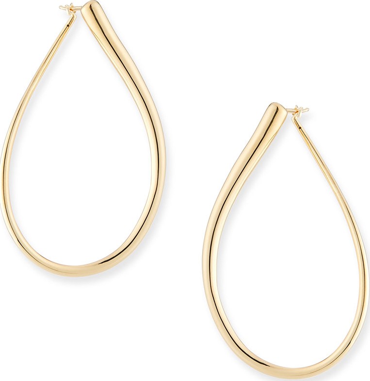 Alberto Milani Millennia 18k Gold Electroform Pear Earrings
